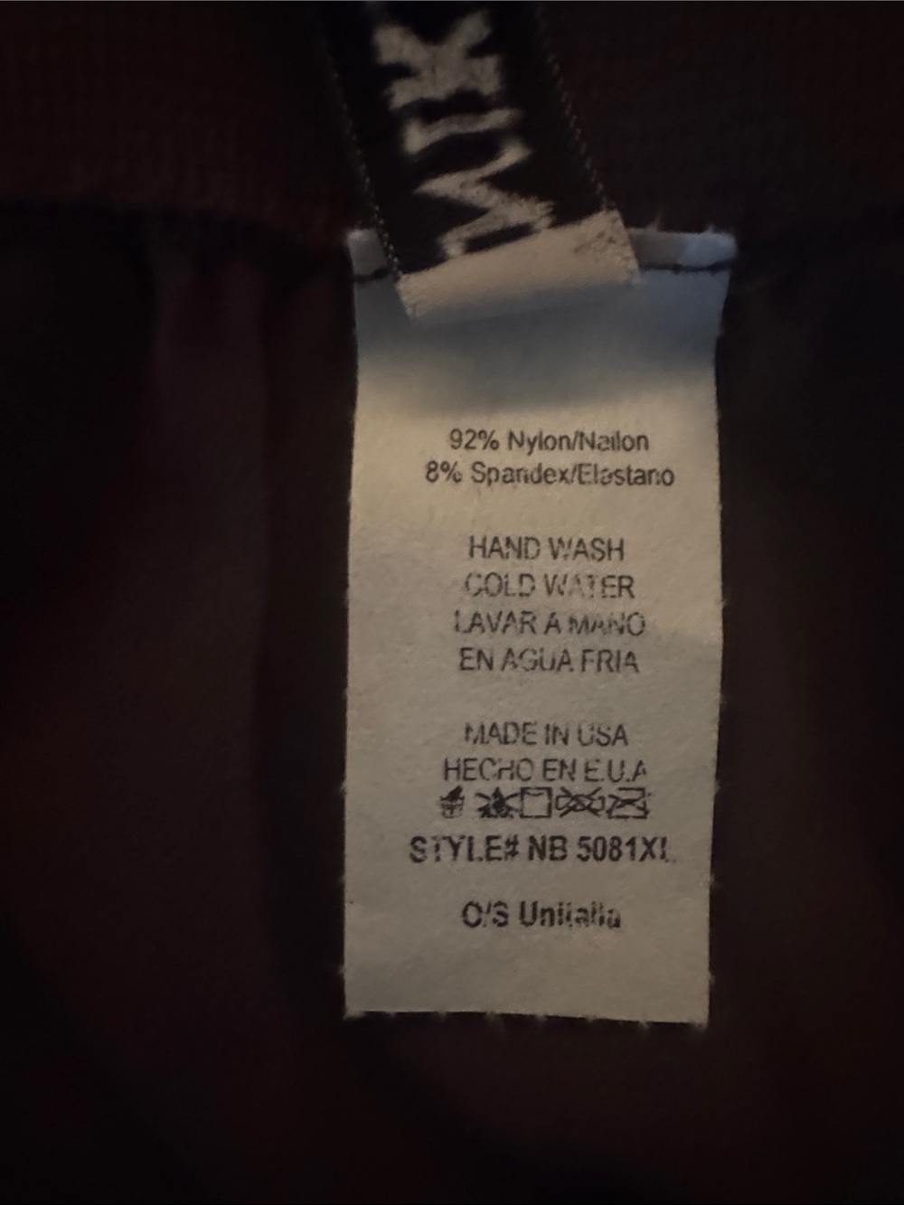 Nikibiki 3-Pack Leggings - Brown, Black, Gray -  Size O/S - Picture 5 of 11